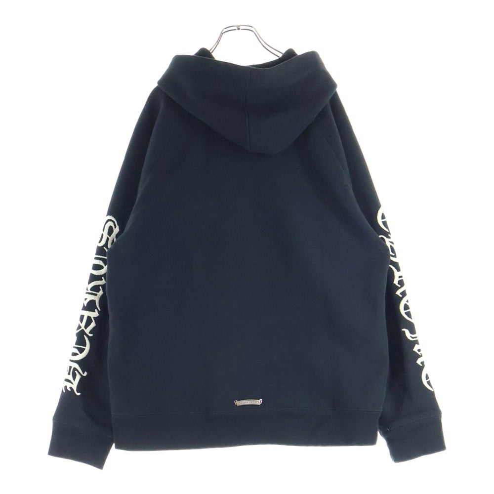 CHROME HEARTS(クロムハーツ) Y NOT CHロゴ刺繍プルオーバー パーカーSLO RIDE ブラック