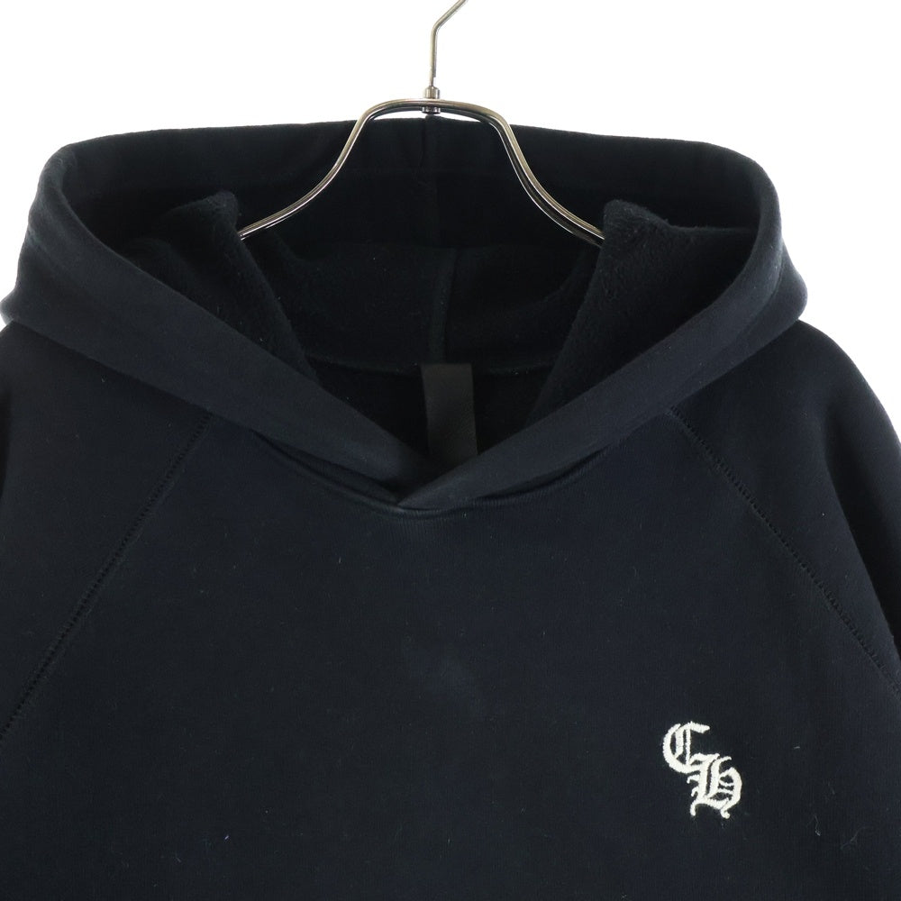 CHROME HEARTS(クロムハーツ) Y NOT CHロゴ刺繍プルオーバー パーカーSLO RIDE ブラック
