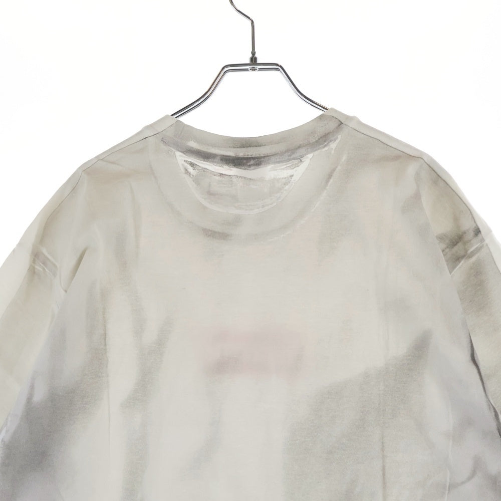SUPREME(シュプリーム) 24SS ×MM6 Maison Margiela Box Logo Tee エムエムシックスメゾンマルジェラ ボックスロゴプリント クルーネック半袖Tシャツ カットソー ホワイト