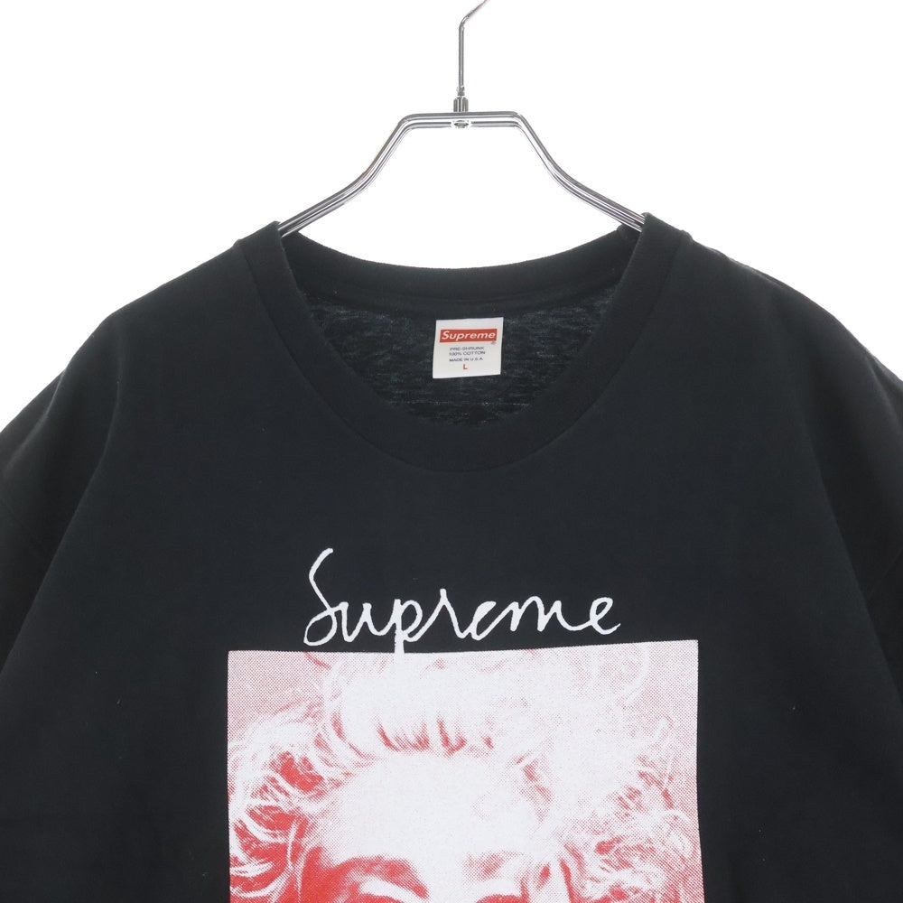 SUPREME(シュプリーム) 18AW Madonna マドンナ フロントプリント クルーネック 半袖Tシャツ ブラック