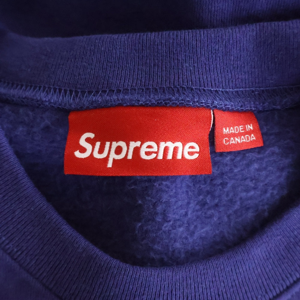 SUPREME(シュプリーム) 24SS Established Crewneck スウェットクルーネックトレーナー パープル
