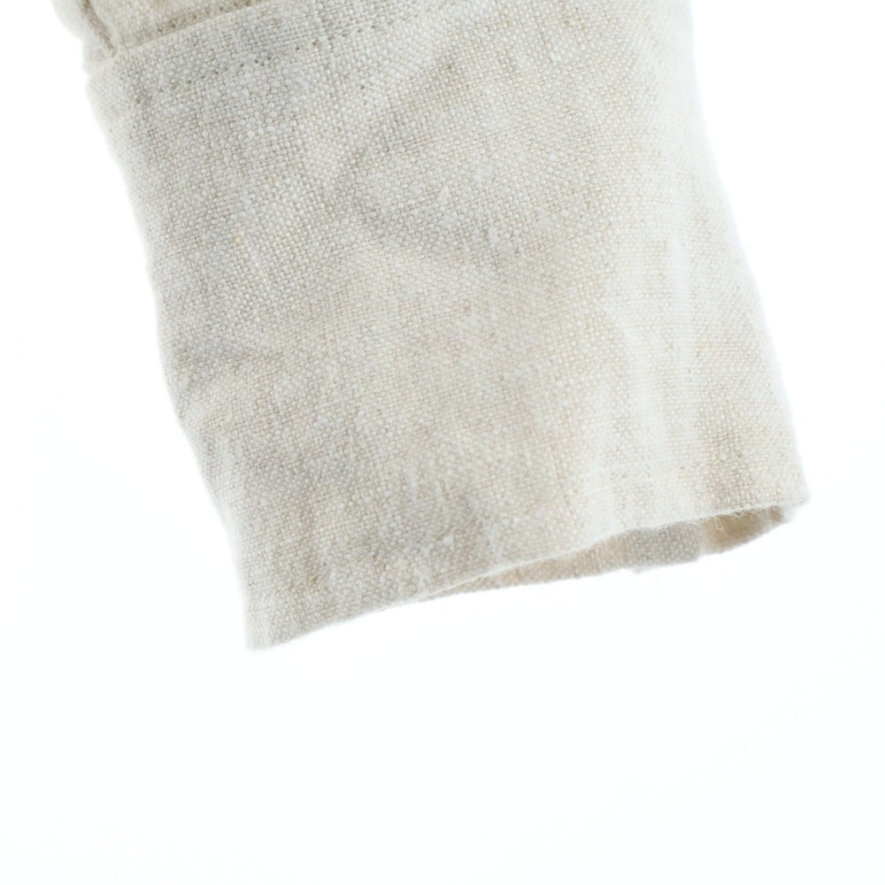 NO BRAND(ノーブランド) ETRE TOKYO リネン カシュクール ブラウス ベージュ レディース