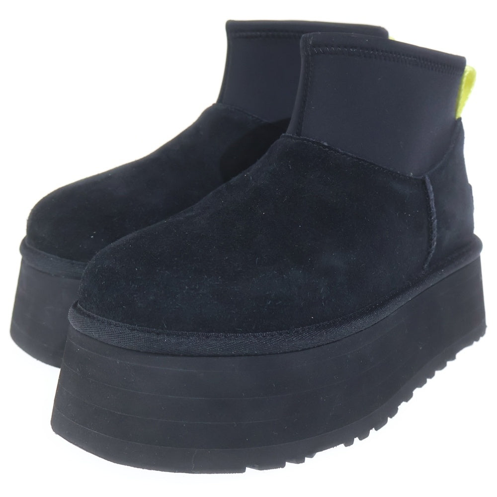 UGG(アグ) CLASSIC MINI DIPPER クラシックミニディッパー ムートンブーツ ブラック 1168170