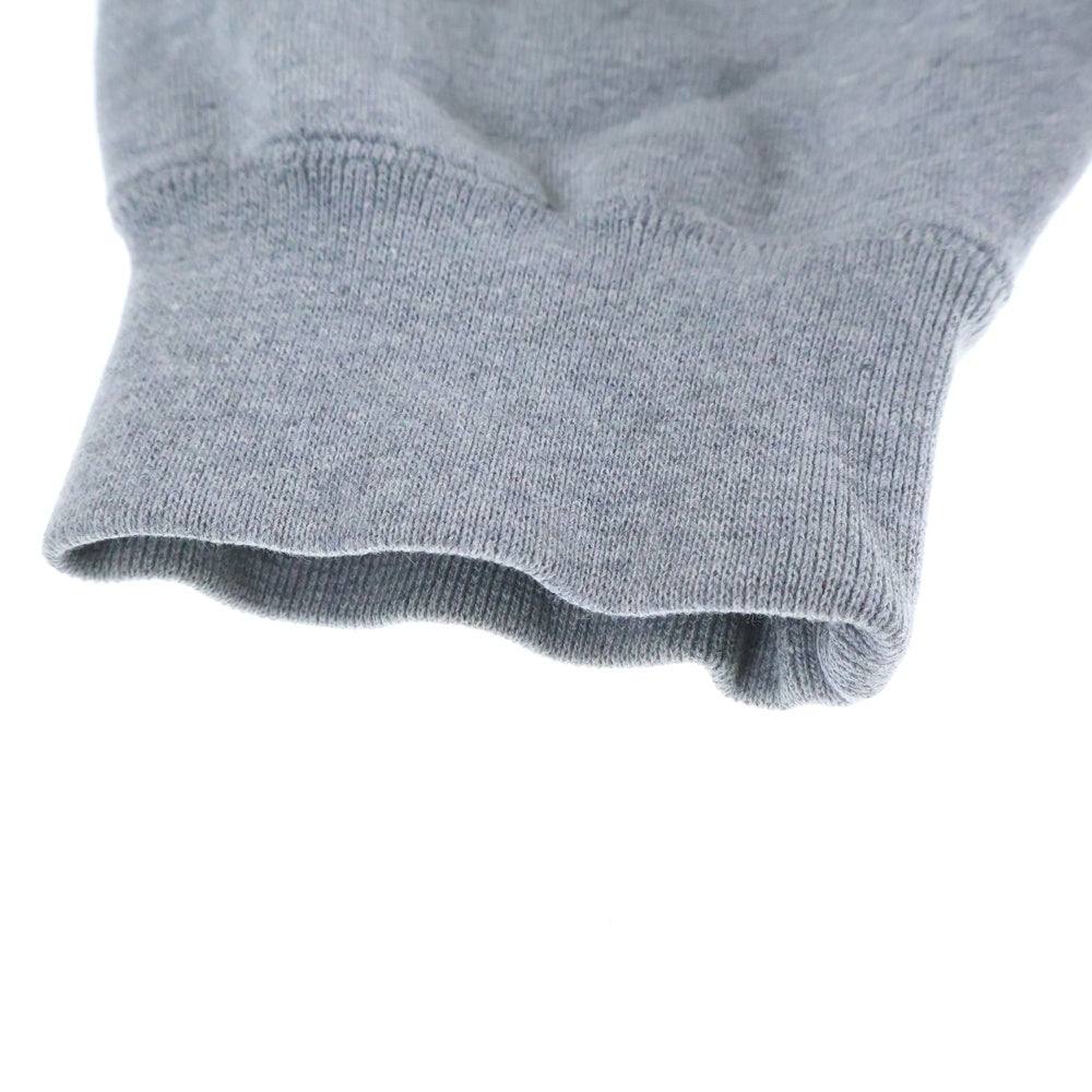 NIKE(ナイキ) 22SS ×STUSSY フロントロゴ刺繍 コットン プルオーバーパーカー グレー DJ9488-063