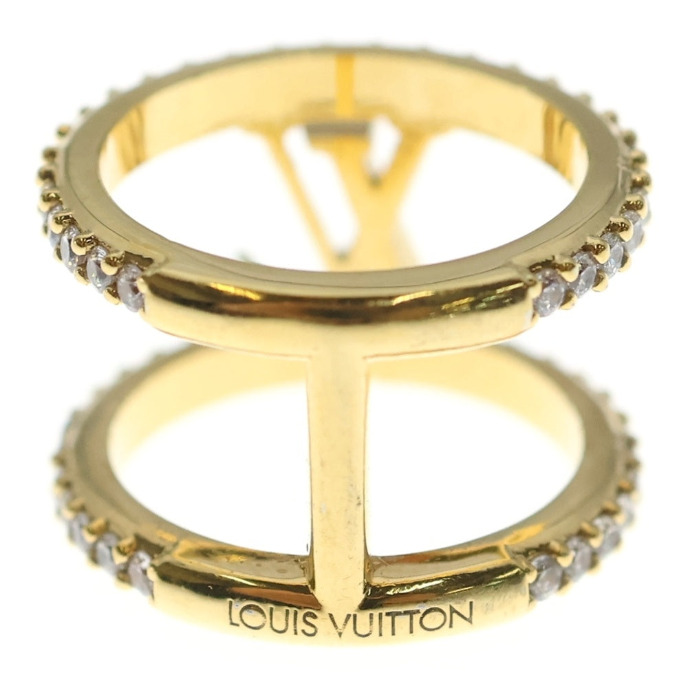 LOUIS VUITTON(ルイヴィトン) LVアイコニック ストラス XS リング ゴールド M1463X/TE1215 レディース