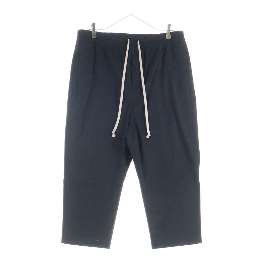 Rick Owens(リックオウエンス) アステアクロップドパンツ ジョガーパンツ ブラック RU19S2395-TE