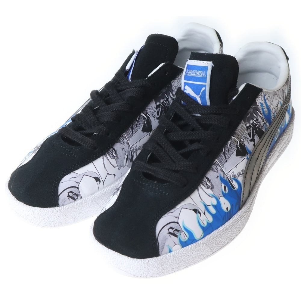 PUMA(プーマ) ×BLEACH DELPHIN ブリーチ デルフィン グラフィックプリント ローカットスニーカー ブラック/ホワイト 403444-01 レディース
