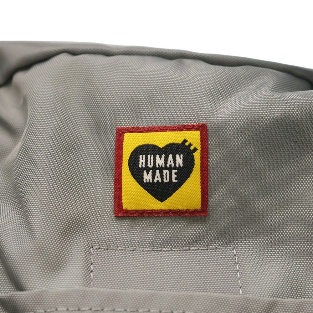 HUMAN MADE(ヒューマンメイド) Boston Bag ナイロン ボストンバッグ ショルダーストラップ付き グレー