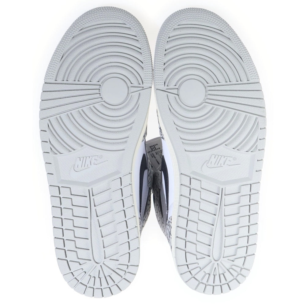 NIKE(ナイキ) Air Jordan 1 High OG White Cement/Safari エアジョーダン1 ハイ OG ホワイトセメント/サファリ ハイカットスニーカー グレー DZ5485-052 US9/27cm
