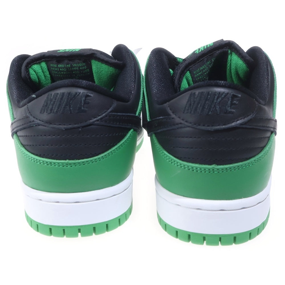 NIKE SB(ナイキエスビー) Dunk Low Pro Black and Classic Green ダンクロー プロ クラシックグリーン ローカットスニーカー グリーン BQ6817-302 US9/27cm