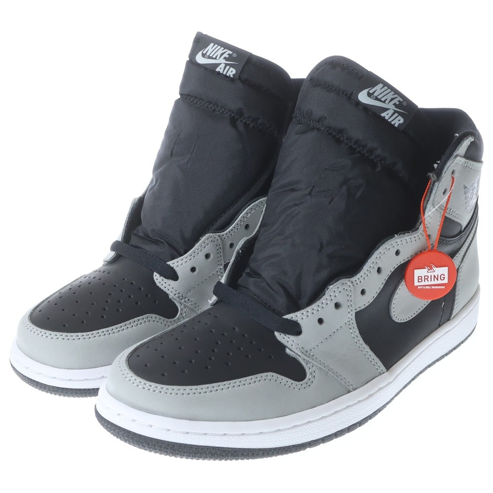 NIKE(ナイキ) Air Jordan 1 High OG Shadow 2.0 エアジョーダン1 ハイ OG シャドウ 2.0 ハイカットスニーカー グレー 555088-035 US9/27cm