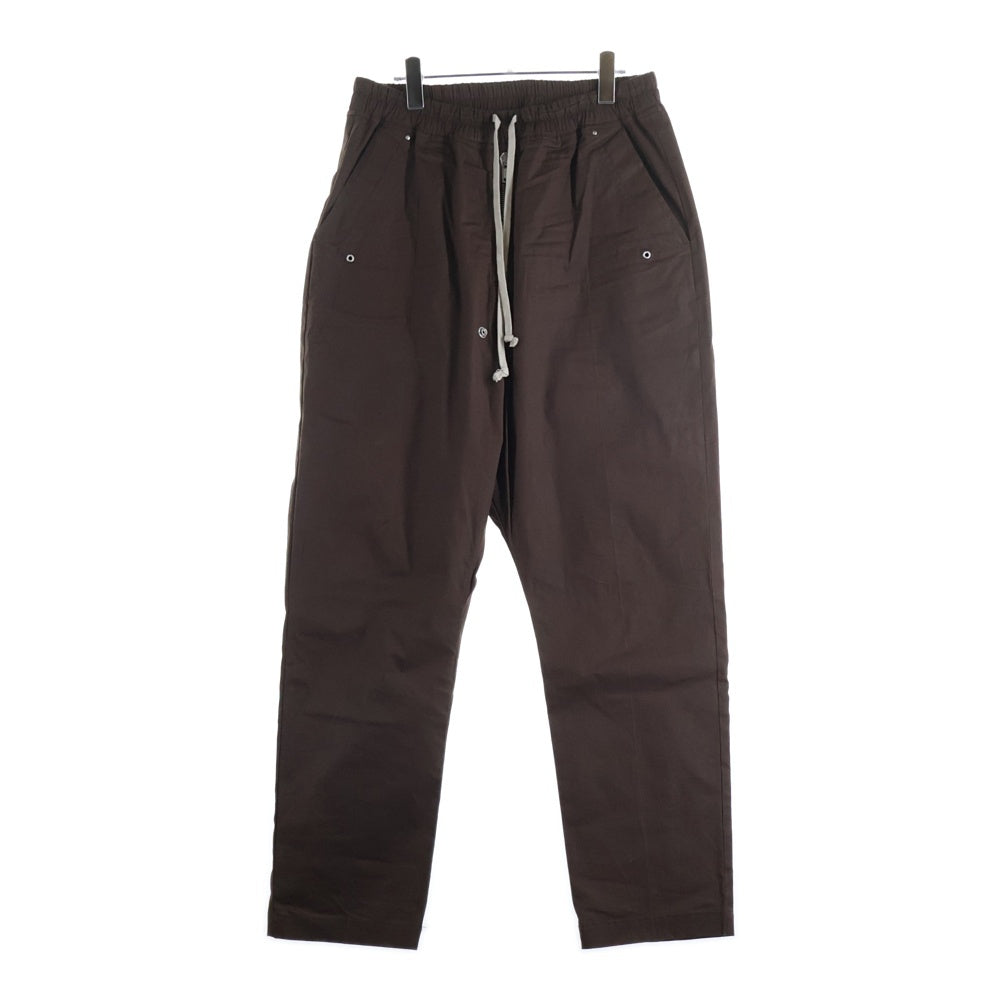 Rick Owens(リックオウエンス) 23AW BELA PANTS ベラパンツ ドローコードパンツ ブラウン RU02C7361-TE