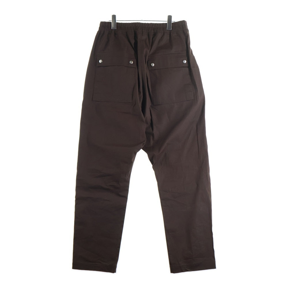 Rick Owens(リックオウエンス) 23AW BELA PANTS ベラパンツ ドローコードパンツ ブラウン RU02C7361-TE