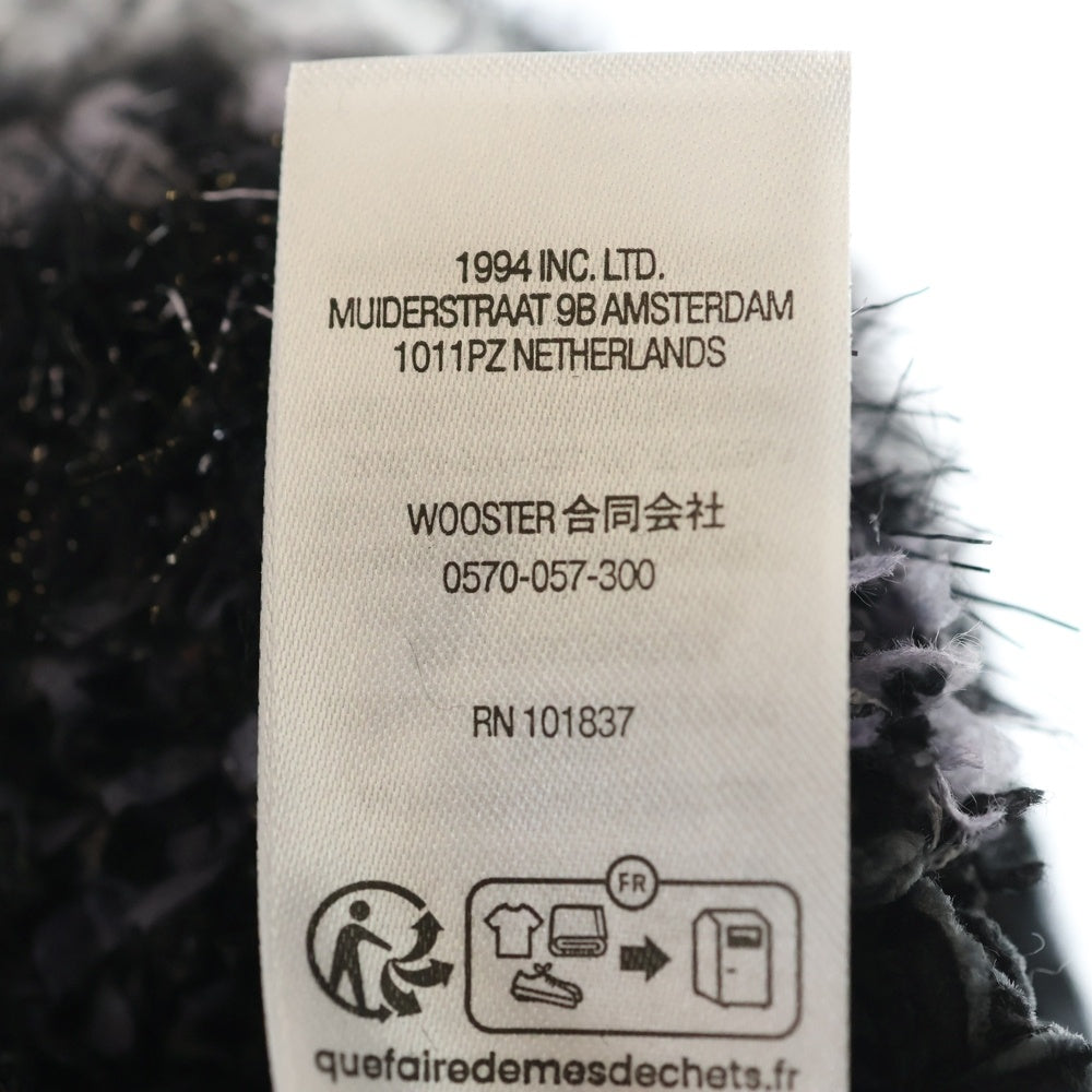 SUPREME(シュプリーム) 25AW Tinsel Stripe Beanie ティンセル ストライプ ビーニー ニット帽 ブラック