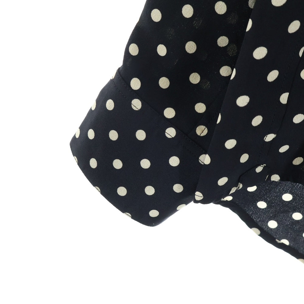 CELINE(セリーヌ) 20SS 2C028966H クラシックシルクドット長袖シャツ ブラック