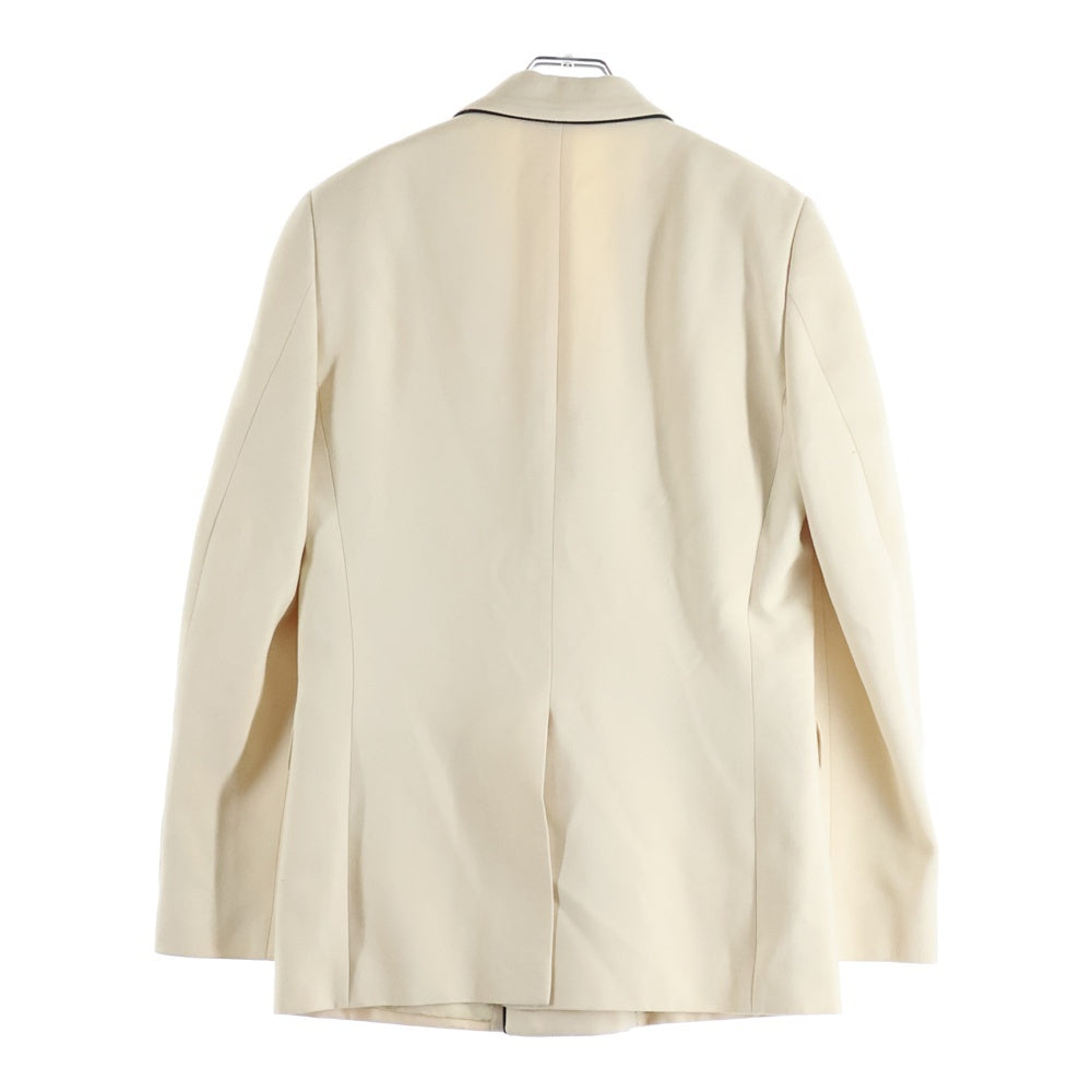 CELINE(セリーヌ) クラシックショールカラーダブルブレストジャケット テーラードジャケット アイボリー 2V766089I