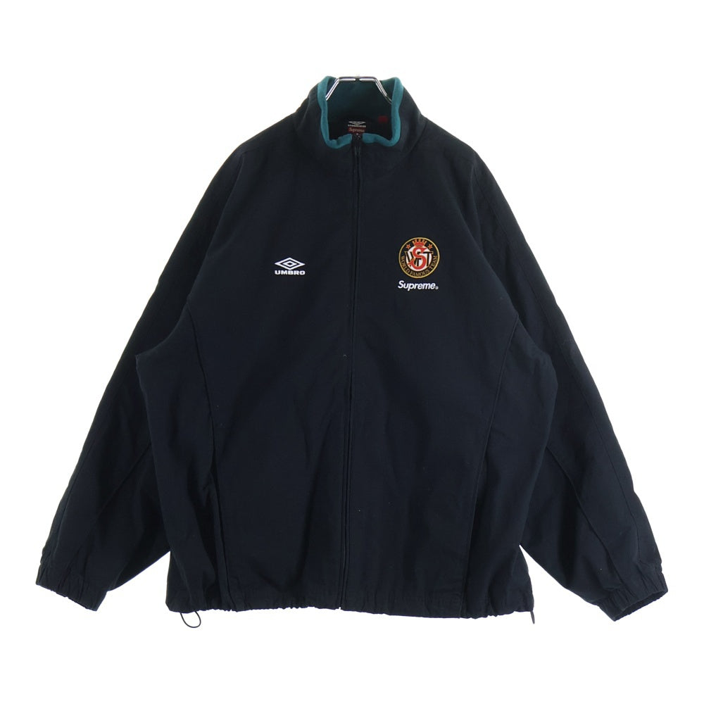 SUPREME(シュプリーム) 23AW ×UMBRO Cotton Ripstop Track Jacket アンブロ コットンリップストップトラックジャケット ブラック