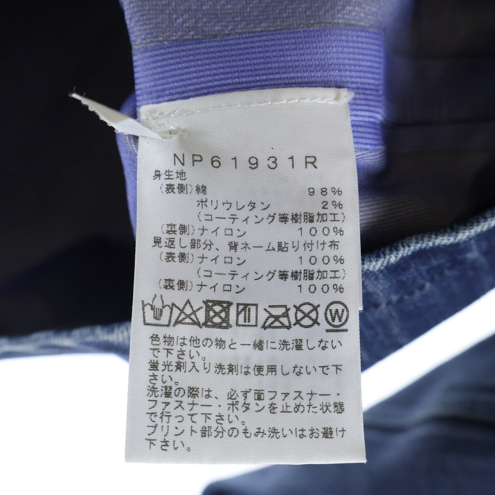 THE NORTH FACE(ザノースフェイス) GTX DENIM MOUNTAIN JACKET ゴアテックスデニムマウンテンパーカー ジャケット インディゴ NP61931R