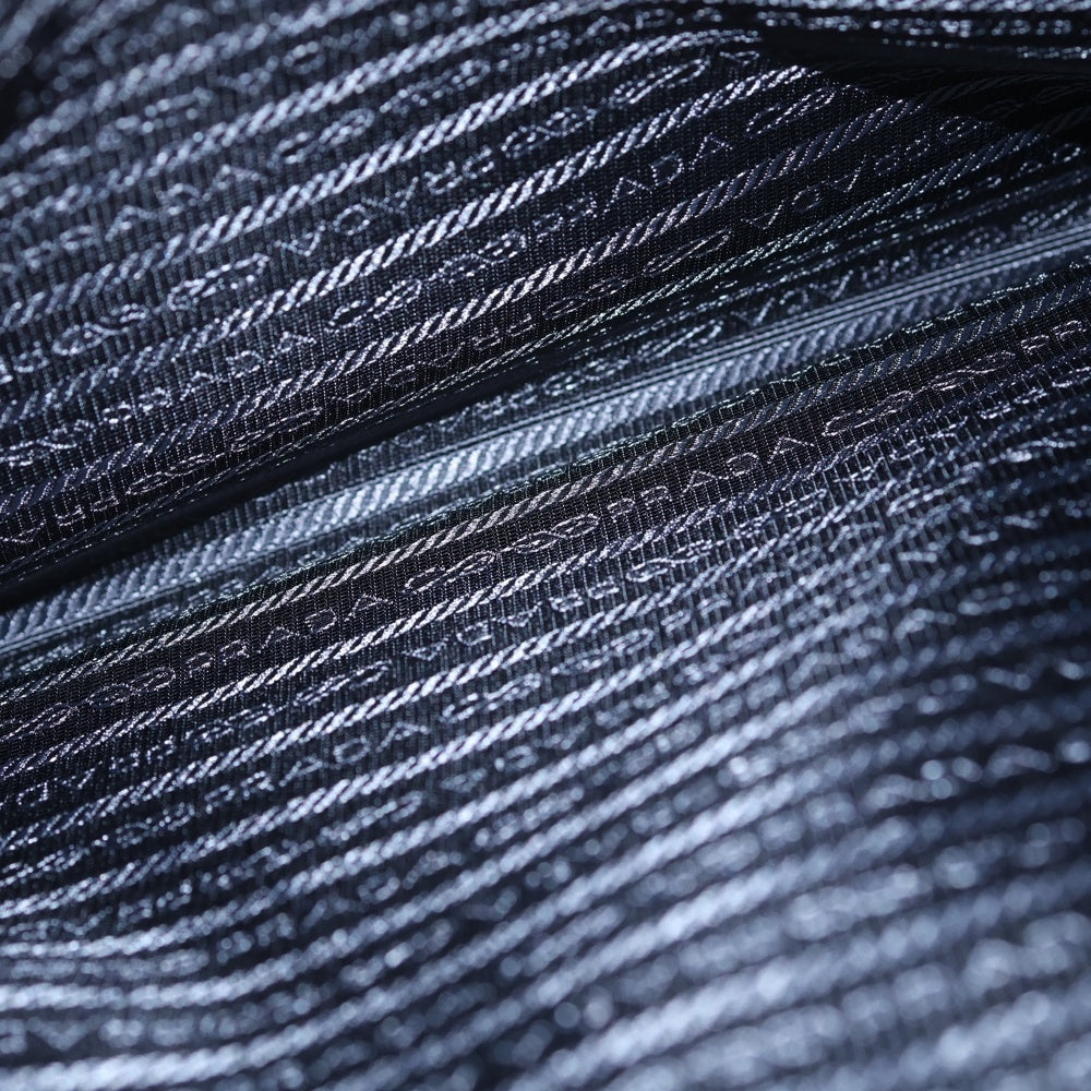 PRADA(プラダ) サフィアーノレザー 2way ショルダーバッグ クラッチバッグ ブラック 2VH065