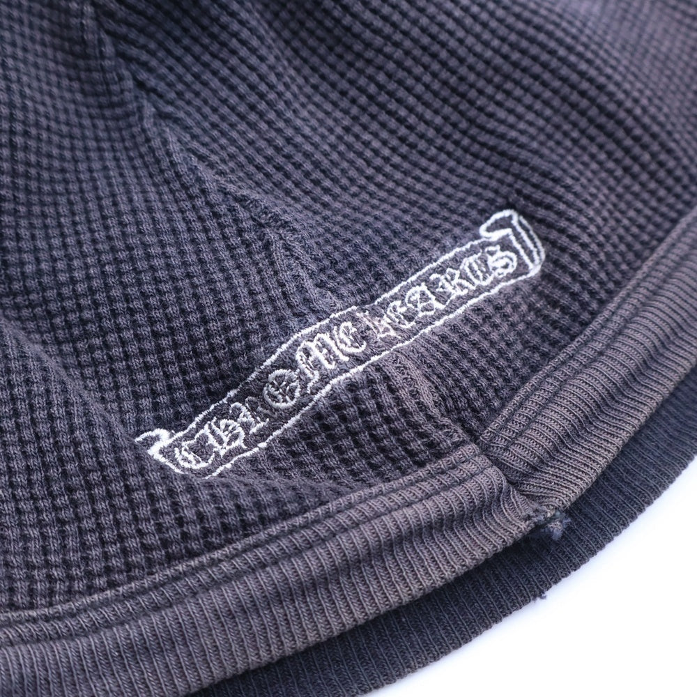 CHROME HEARTS(クロムハーツ) DBL CH CRS ダブルCHクロス刺繍 ビーニー ブラック