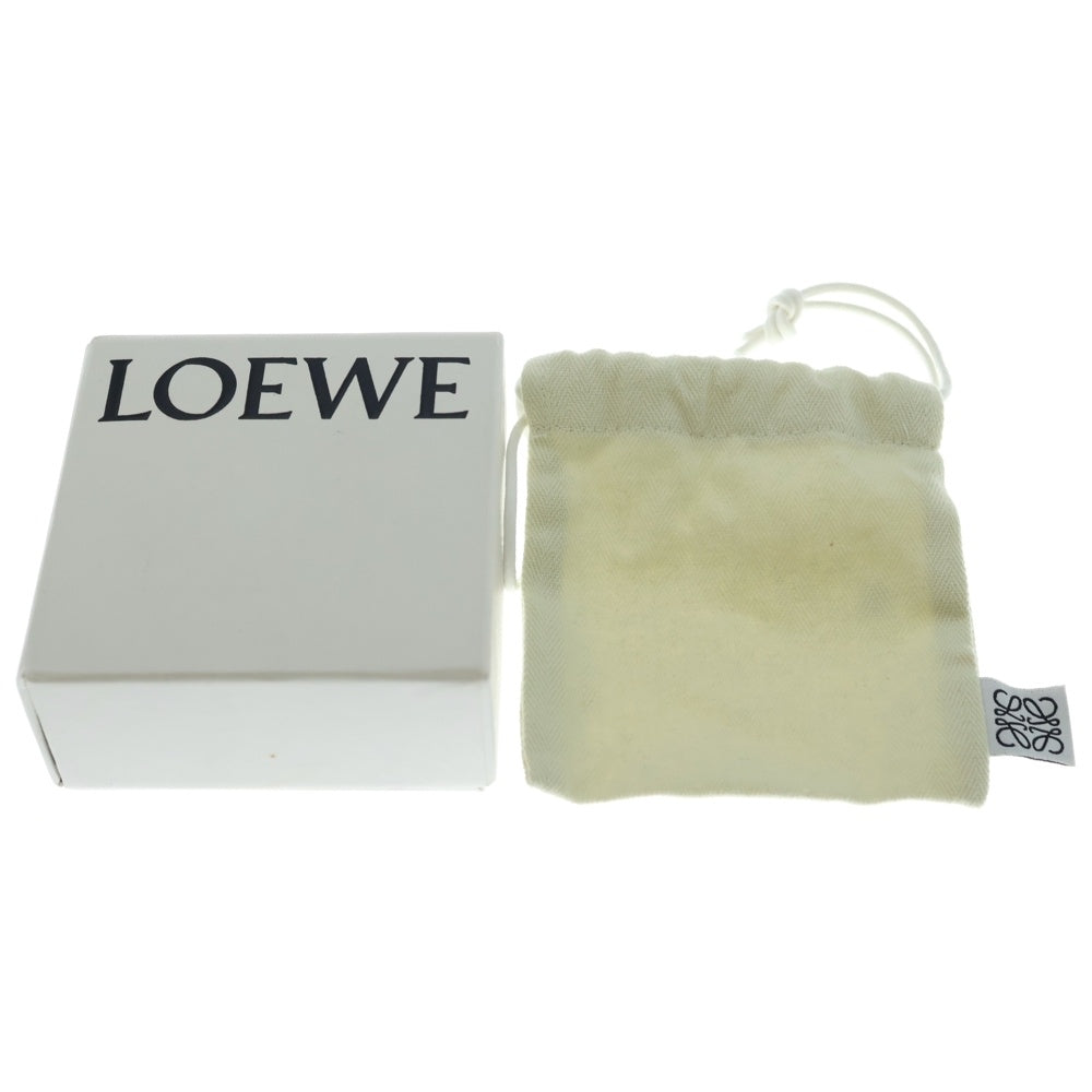 LOEWE(ロエベ) アナグラム ロゴ ブローチ ピンバッジ シルバー レディース