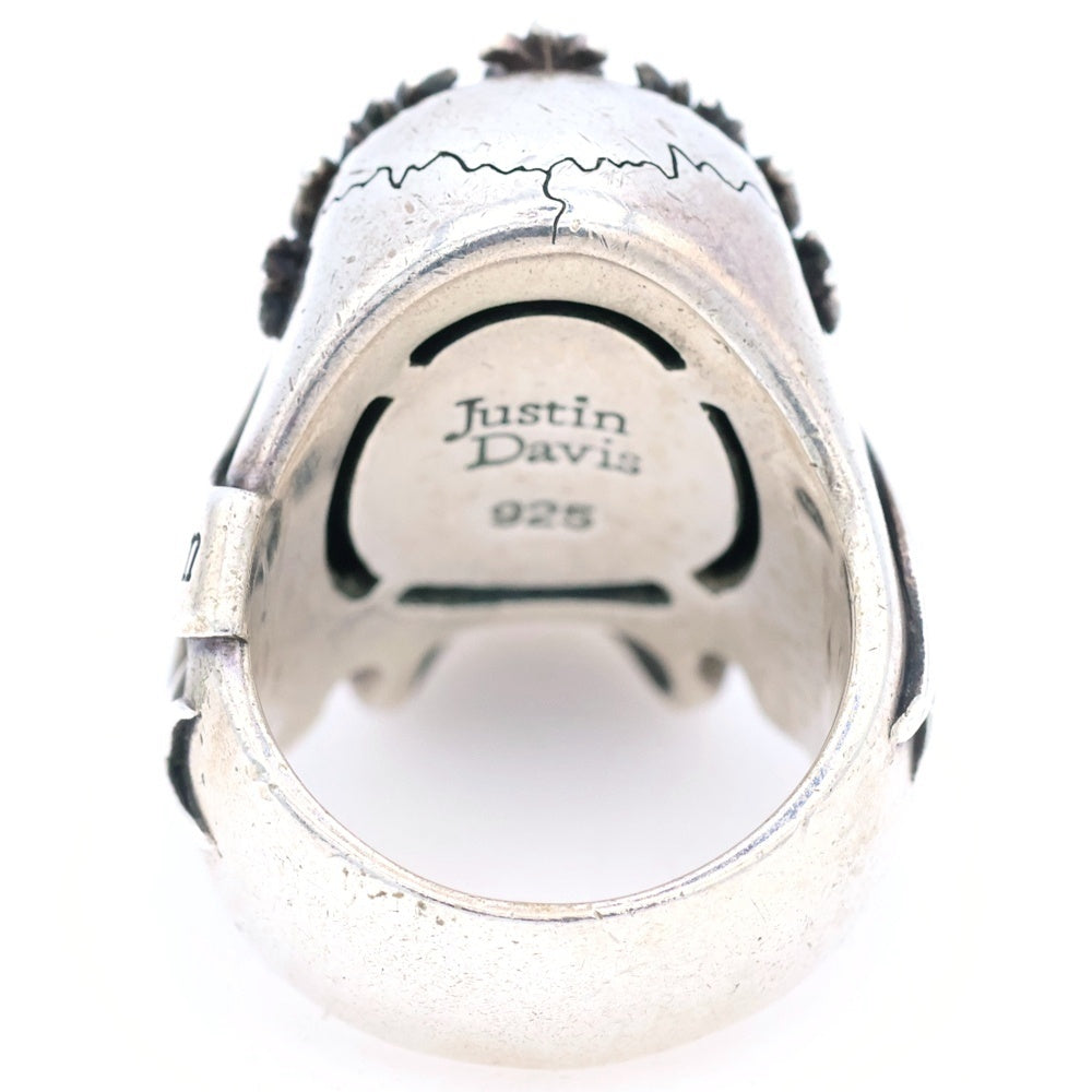 Justin Davis(ジャスティンデイヴィス) BLESSING RING ブレッシングリング スカルモチーフ シルバー SRJ331