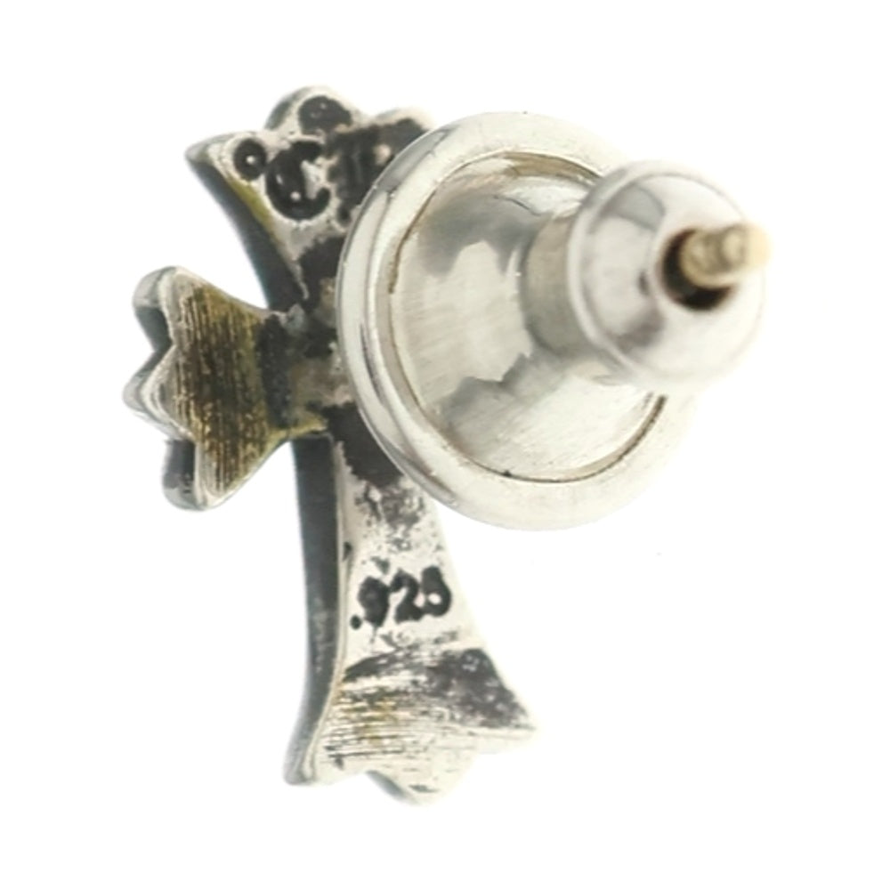 CHROME HEARTS(クロムハーツ) CH CRSS 2 FAT CHクロスファット スタッドピアス シルバー BCA092