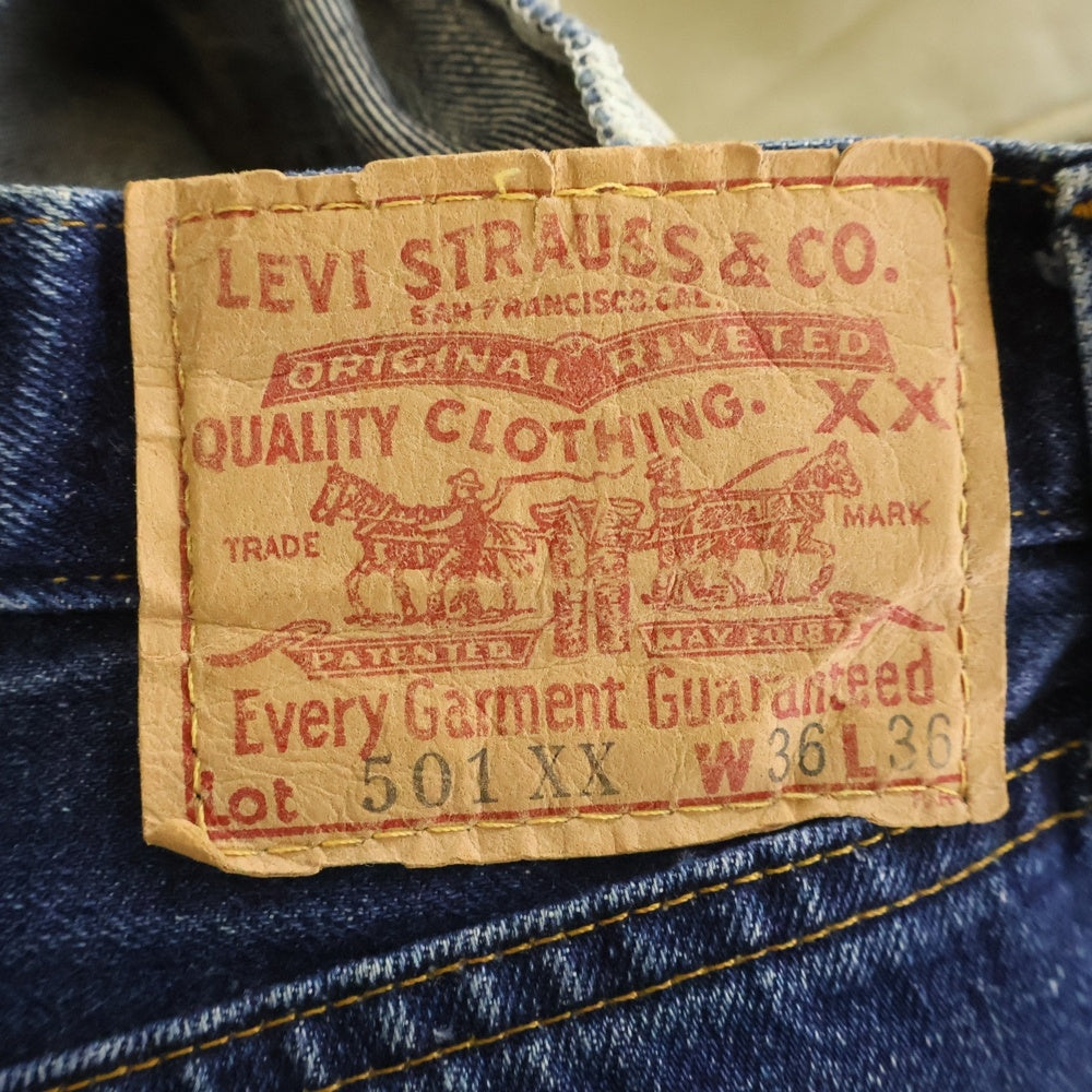 Levi's(リーバイス) 90s 501XX バレンシア USA製 復刻 デニムパンツ インディゴ