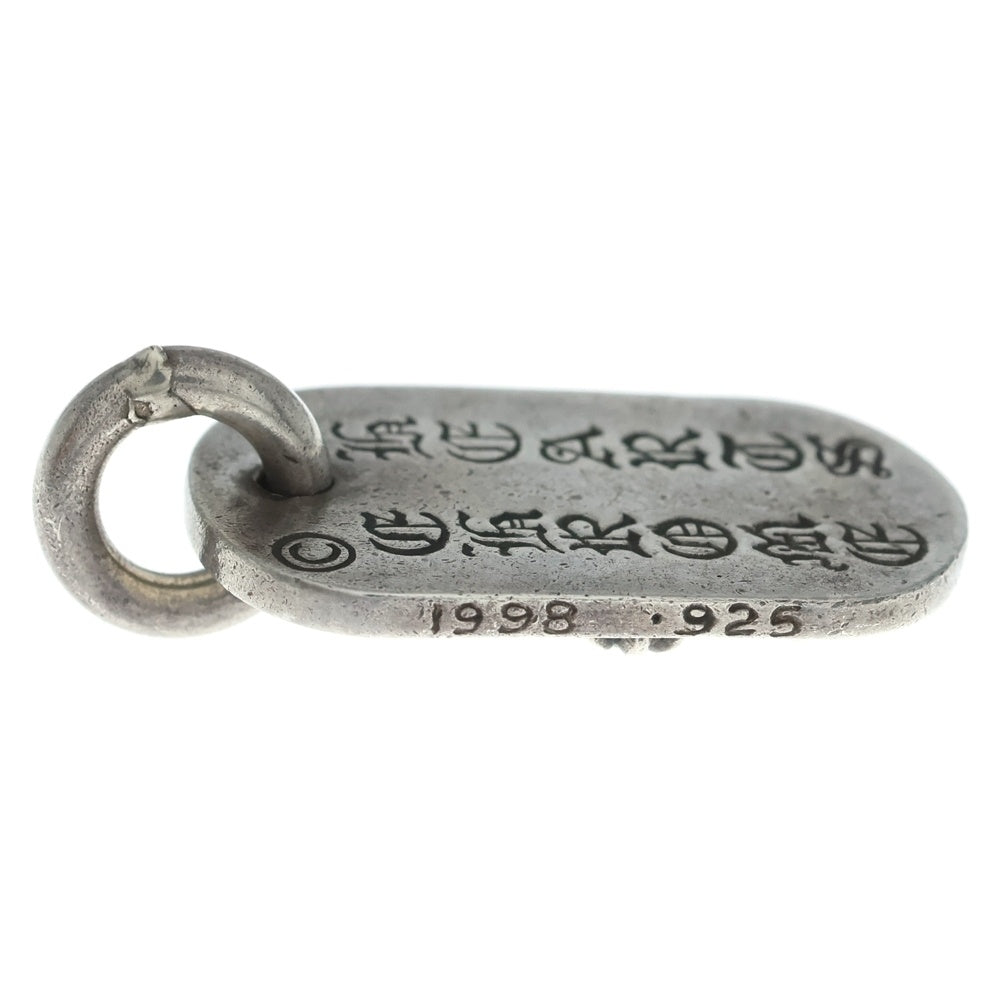 CHROME HEARTS(クロムハーツ) RAISED DOGTAG レイズドドッグタグ NYC限定 ネックレストップ シルバー