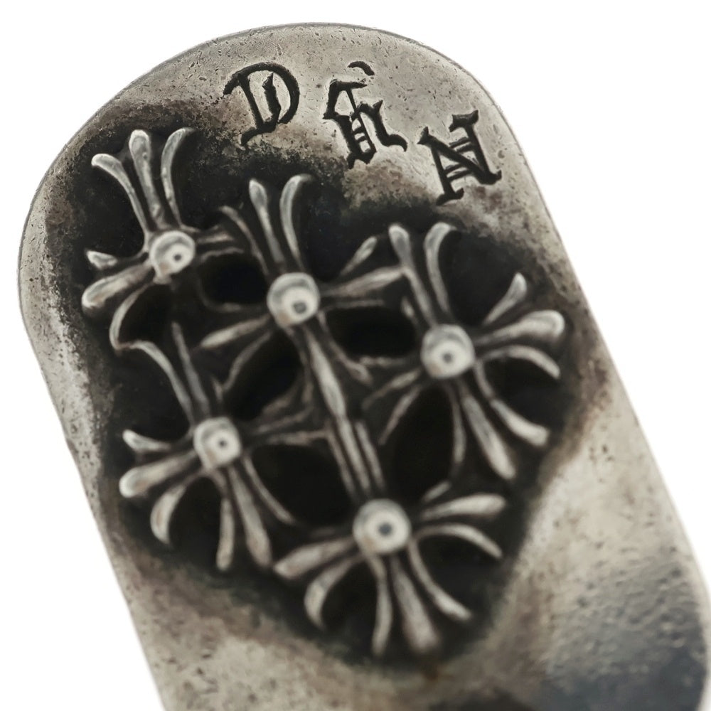 CHROME HEARTS(クロムハーツ) RAISED DOGTAG レイズドドッグタグ NYC限定 ネックレストップ シルバー