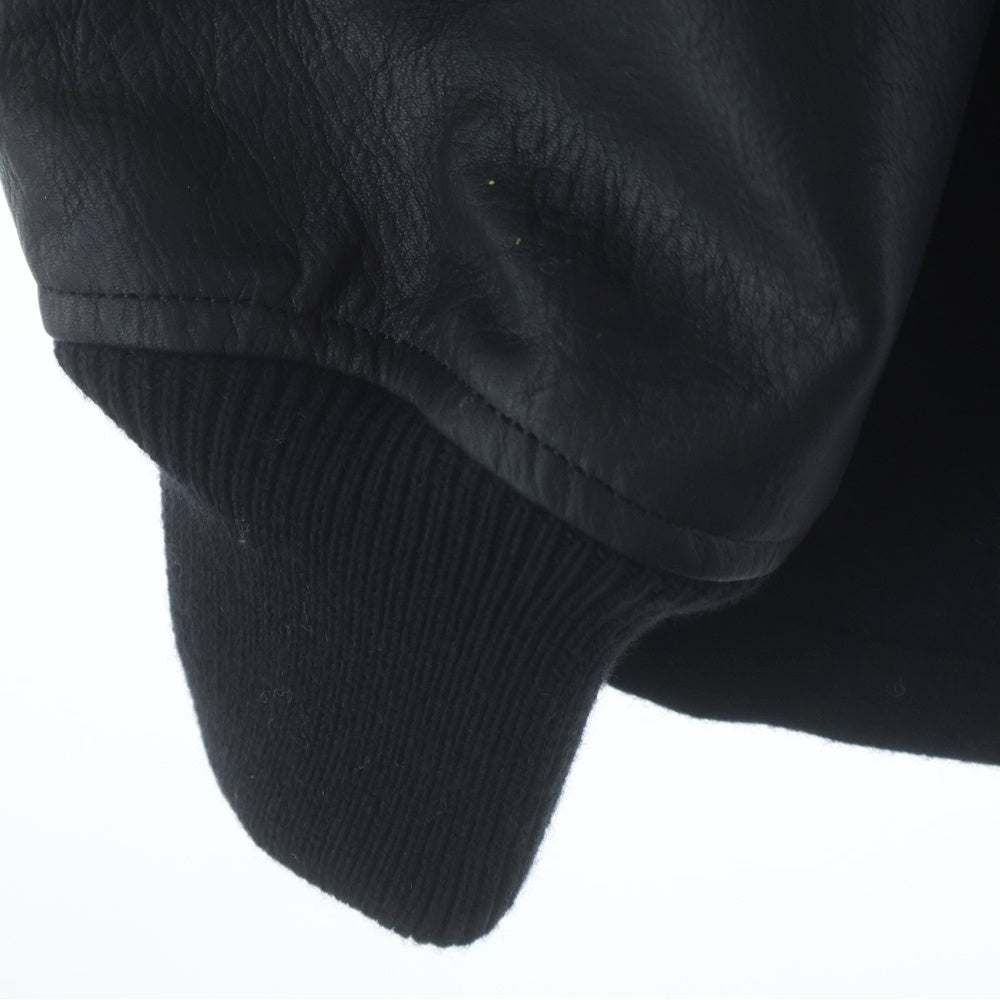 RATS(ラッツ) ×NEIGHBORHOOD×WTAPS 20th LEATHER X MELTON COMBINATION JACKET ネイバーフッド ダブルタップス トリプルコラボ 20周年 スタジアムジャケット25'SPJ-0102