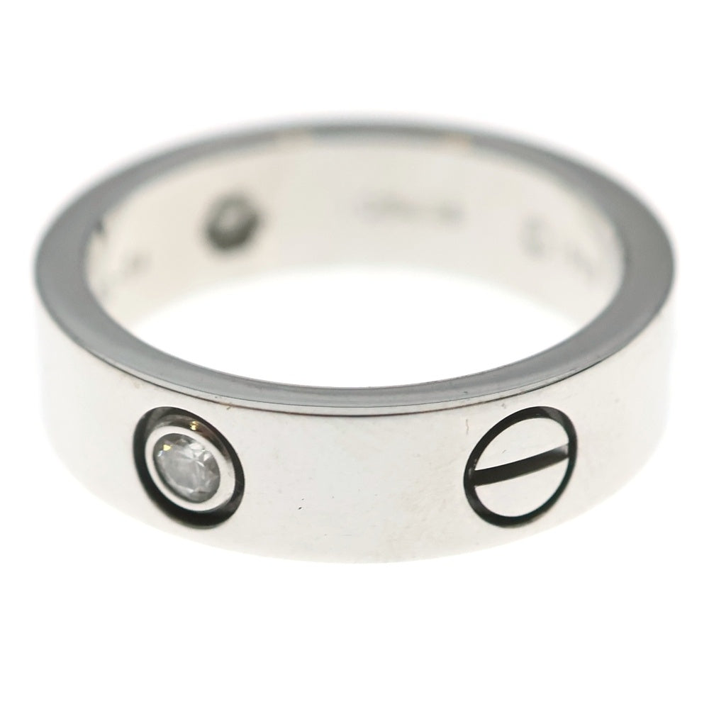 Cartier(カルティエ) ラブリング 3Pダイヤ 750 ホワイトゴールド レディース