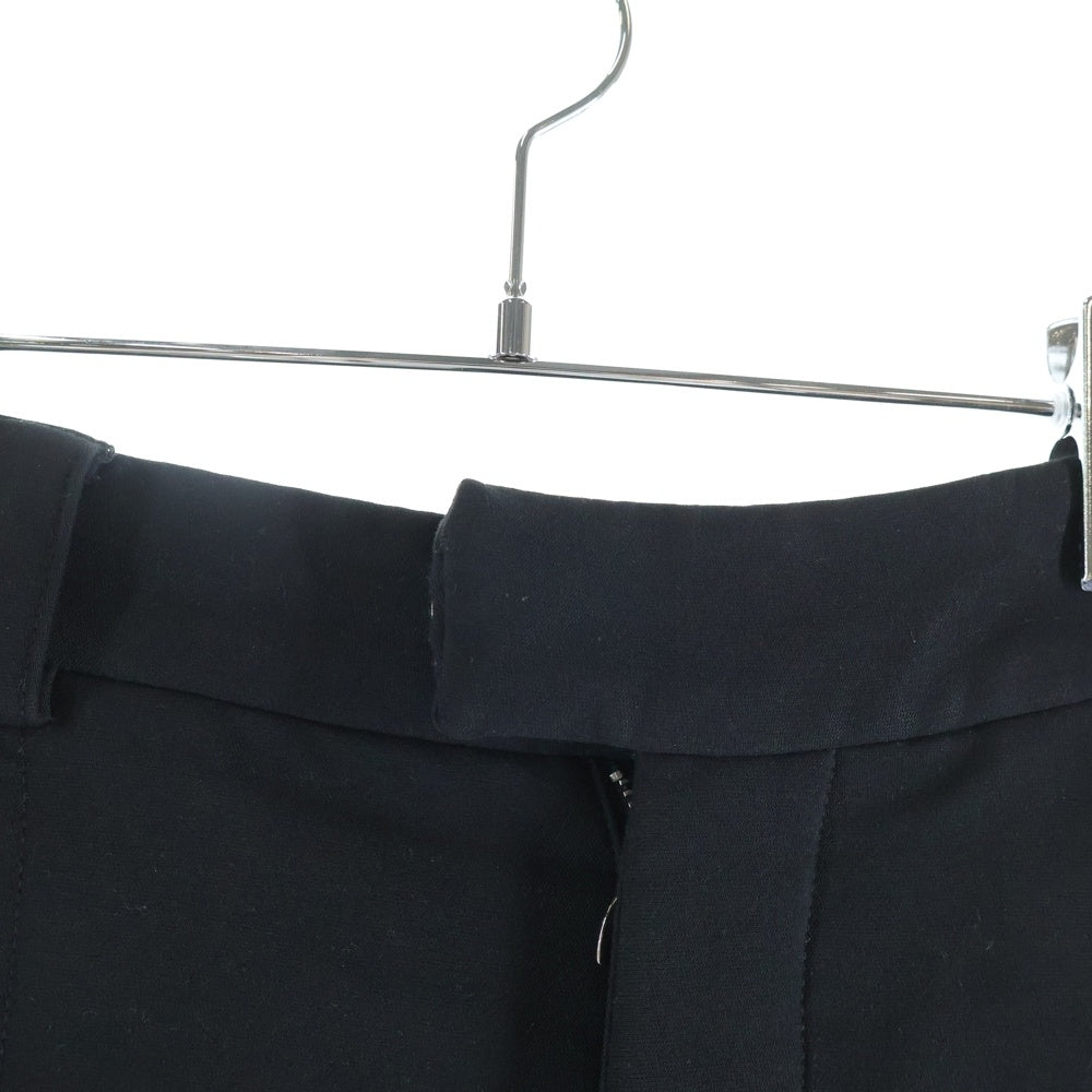 Fax Copy Express(ファックスコピーエクスプレス) 21SS Front Pocket Wide Leg Trouser フロントポケット 1タック ワイドレッグ トラウザー パンツ ブラック 21SS-PT01-BK