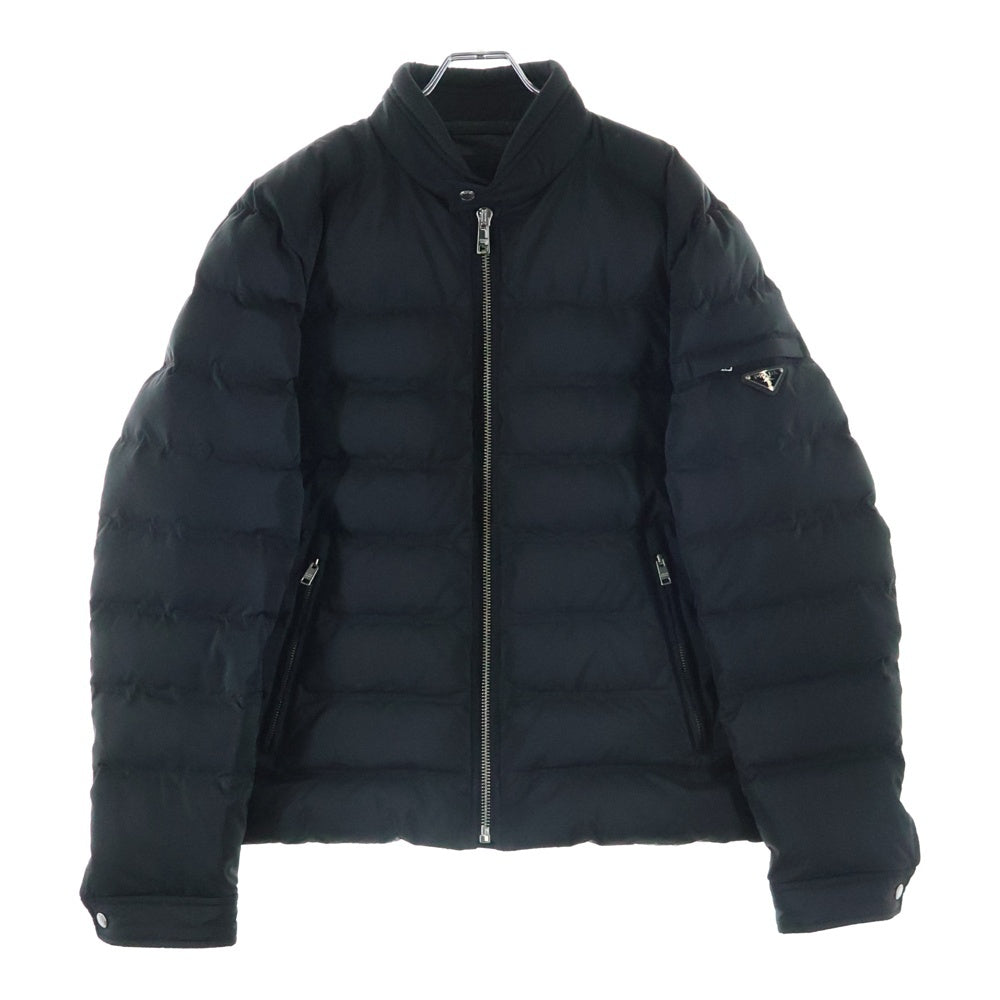 PRADA(プラダ) 23AW トライアングルロゴプレート ダウンジャケット グースダウン SGH071 R232 1060 ブラック