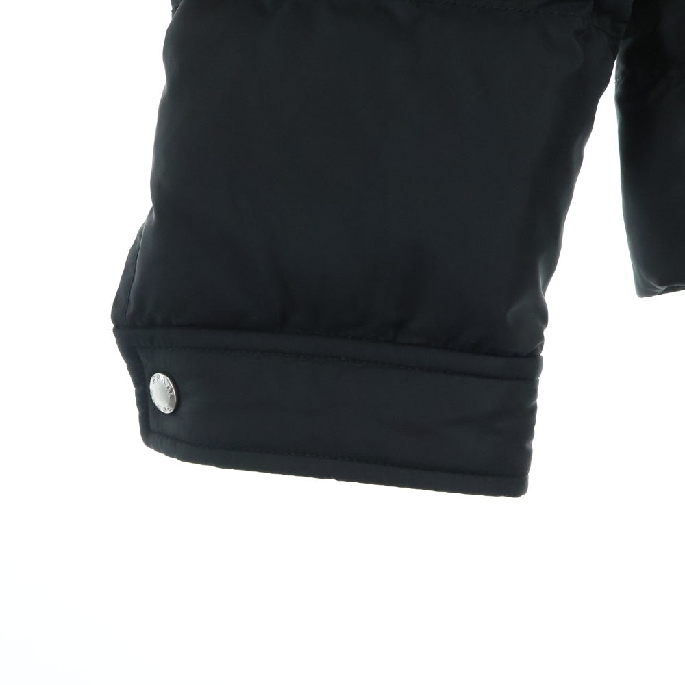 PRADA(プラダ) 23AW トライアングルロゴプレート ダウンジャケット グースダウン SGH071 R232 1060 ブラック