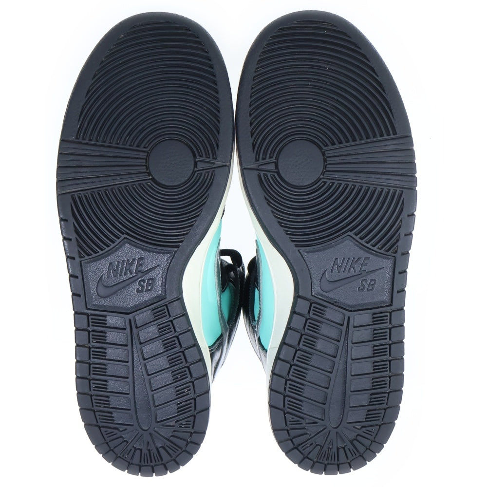 NIKE SB(ナイキエスビー) × Diamond Supply DUNK HIGH TIFFANY ダイアモンドサプライ ダンクハイ ティファニー ハイカットスニーカー US9.5/27.5cm 653599-400