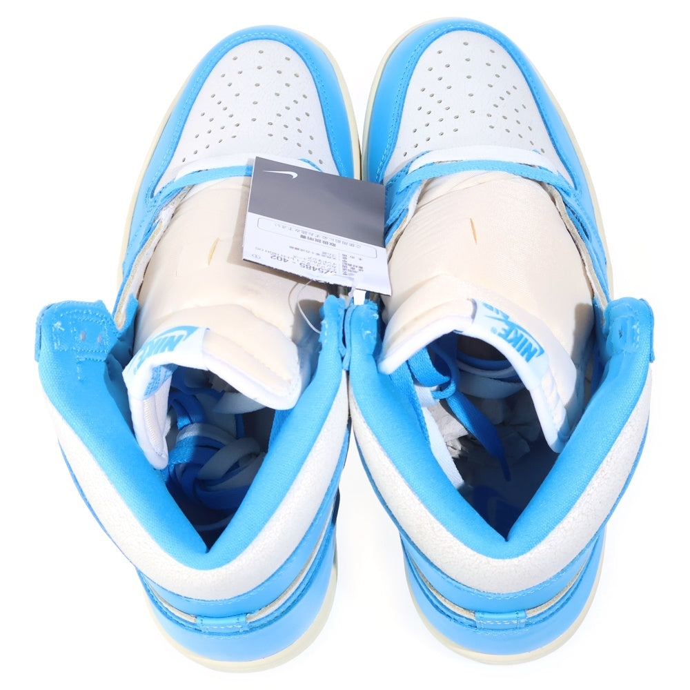 NIKE(ナイキ) AIR JORDAN 1 RETRO HIGH OG DZ5485-402 エアジョーダン1 レトロハイ ハイカットスニーカー シューズ ホワイト/ブルー US10/28cm