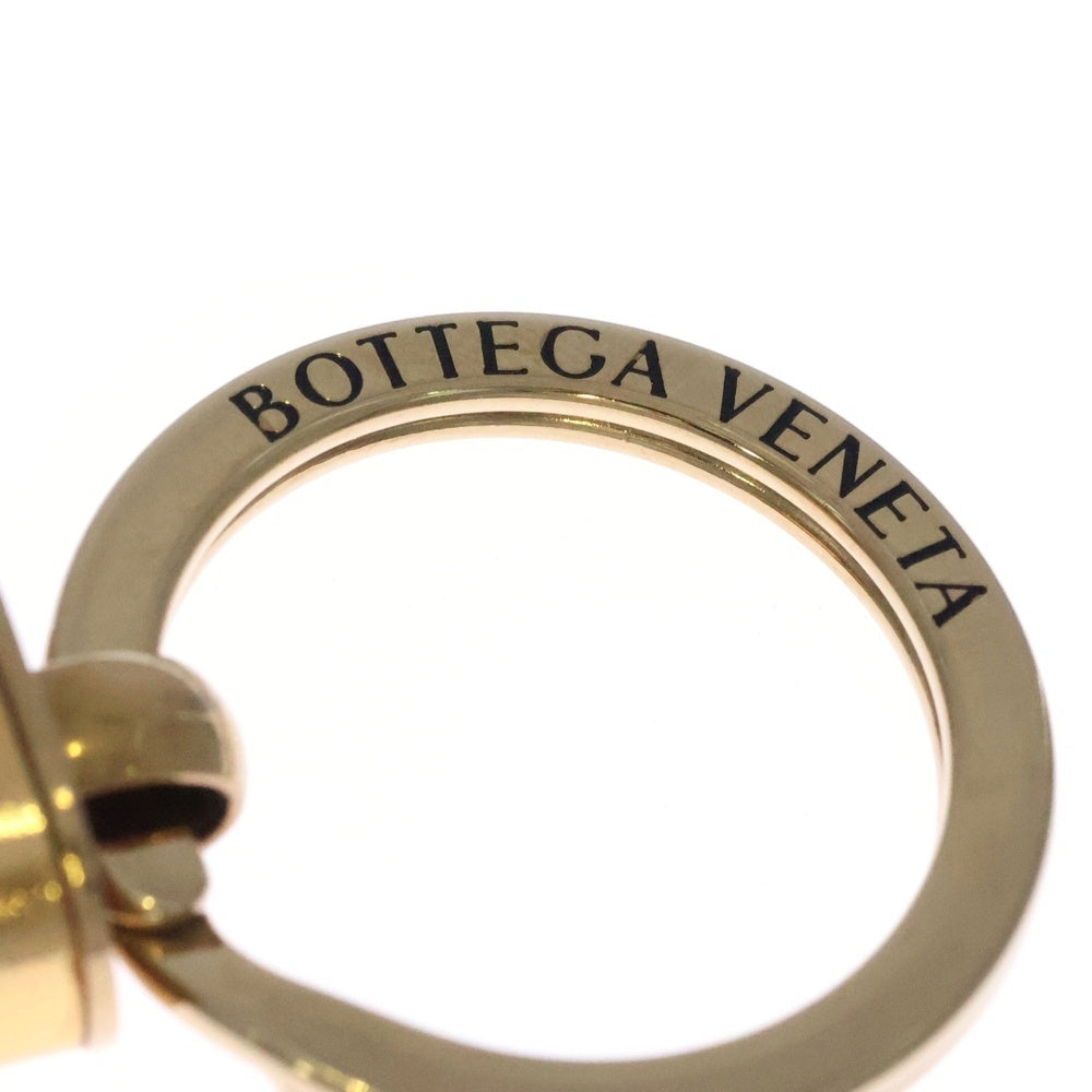 BOTTEGA VENETA(ボッテガヴェネタ) イントレシオ レザー キーホルダー ゴールド レディース