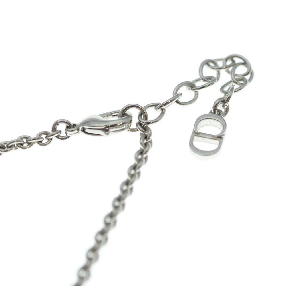 DIOR(ディオール) Dior 8 ペンダント ネックレス 真鍮 N3216HOMMT-D004 シルバー レディース