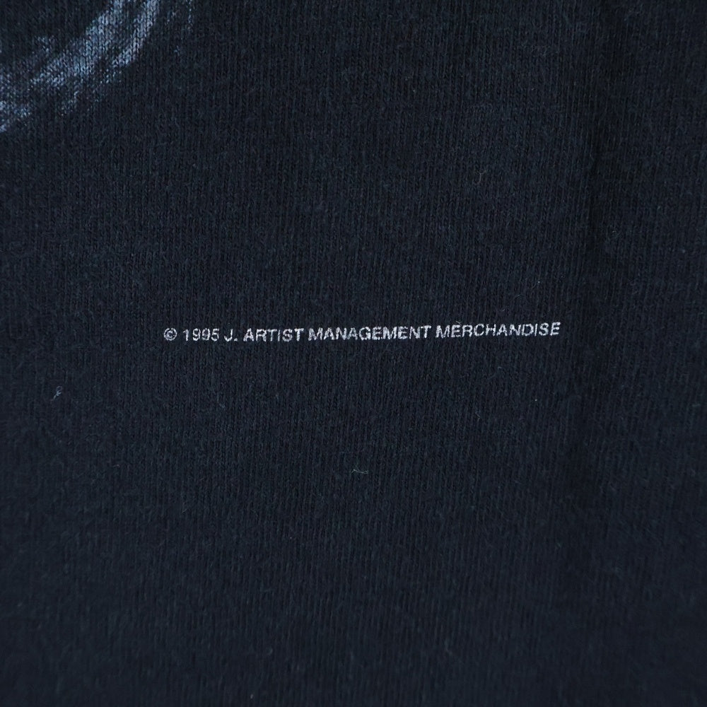 VINTAGE(ヴィンテージ) 90s Nine Inch Nails Further Down The Spiral ナインインチネイルズ ファーザー ダウン ザ スパイラル 両面プリント クルーネック 長袖Tシャツ ブラック