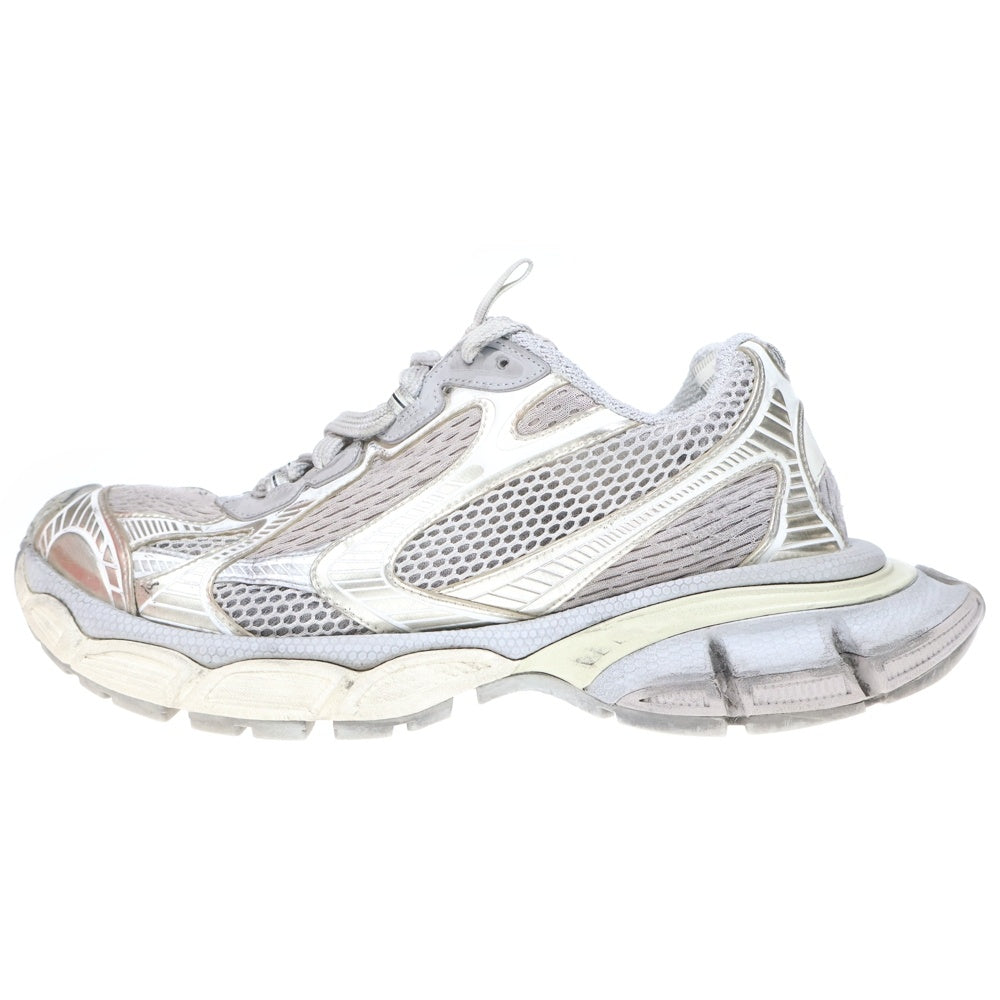 BALENCIAGA(バレンシアガ) 3XL SNEAKER 734734 ユーズド加工メッシュローカットシューズ スニーカー グレー