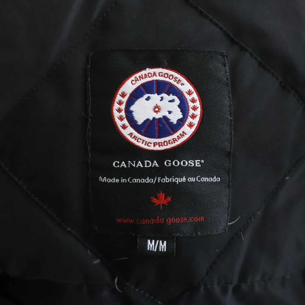 CANADA GOOSE(カナダグース) ボーデンボンバー ファー付 ダウンジャケット ブラック 99C5019