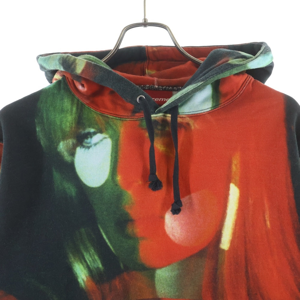 SUPREME(シュプリーム) 19AW The Velvet Underground Nico Hooded Sweatshirt カンガルーポケット ドローストリング フーデッド スウェット パーカー マルチカラー