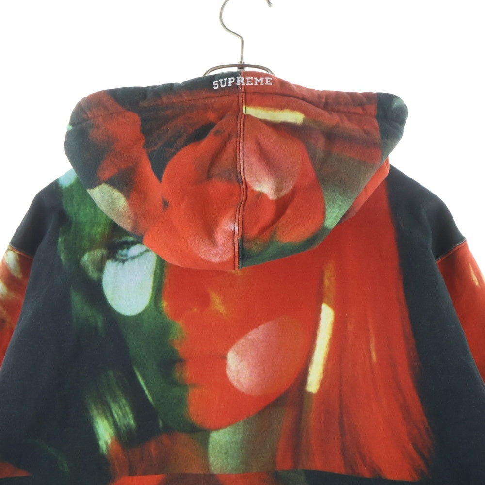 SUPREME(シュプリーム) 19AW The Velvet Underground Nico Hooded Sweatshirt カンガルーポケット ドローストリング フーデッド スウェット パーカー マルチカラー