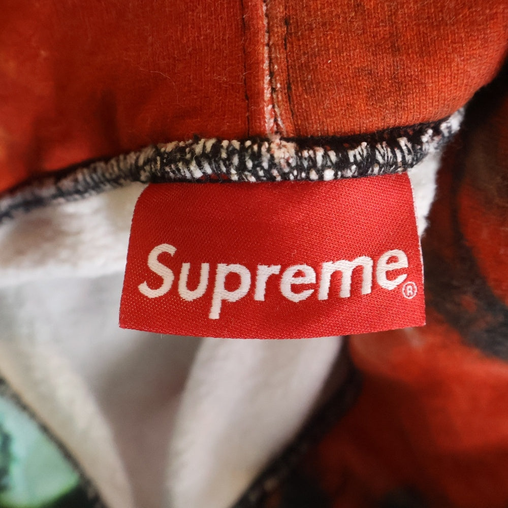 SUPREME(シュプリーム) 19AW The Velvet Underground Nico Hooded Sweatshirt カンガルーポケット ドローストリング フーデッド スウェット パーカー マルチカラー