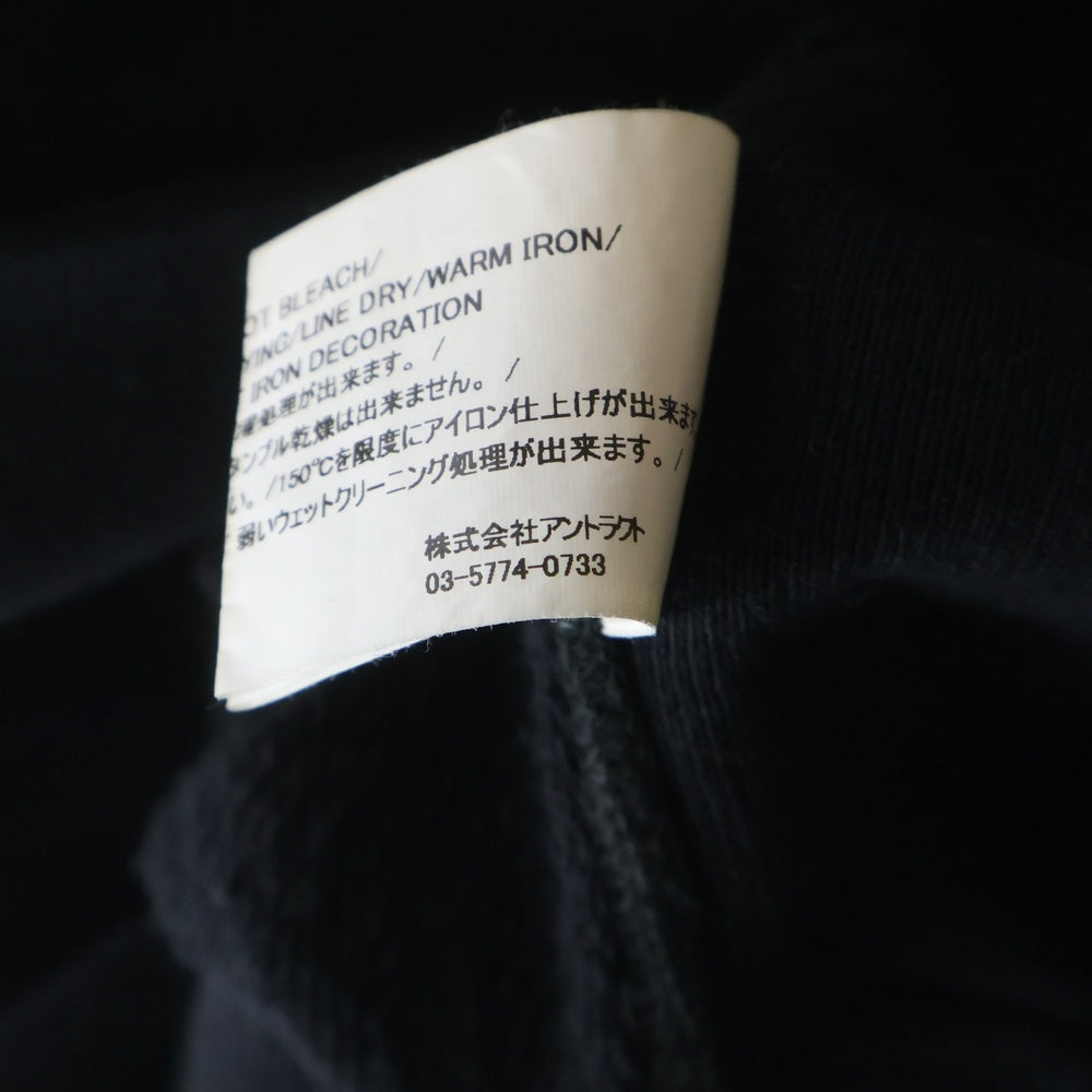 READY MADE(レディメイド) CLF TARGET HOODIE オーバーサイズ プルオーバー パーカー ブラック RC-C0-BK-00-00-211