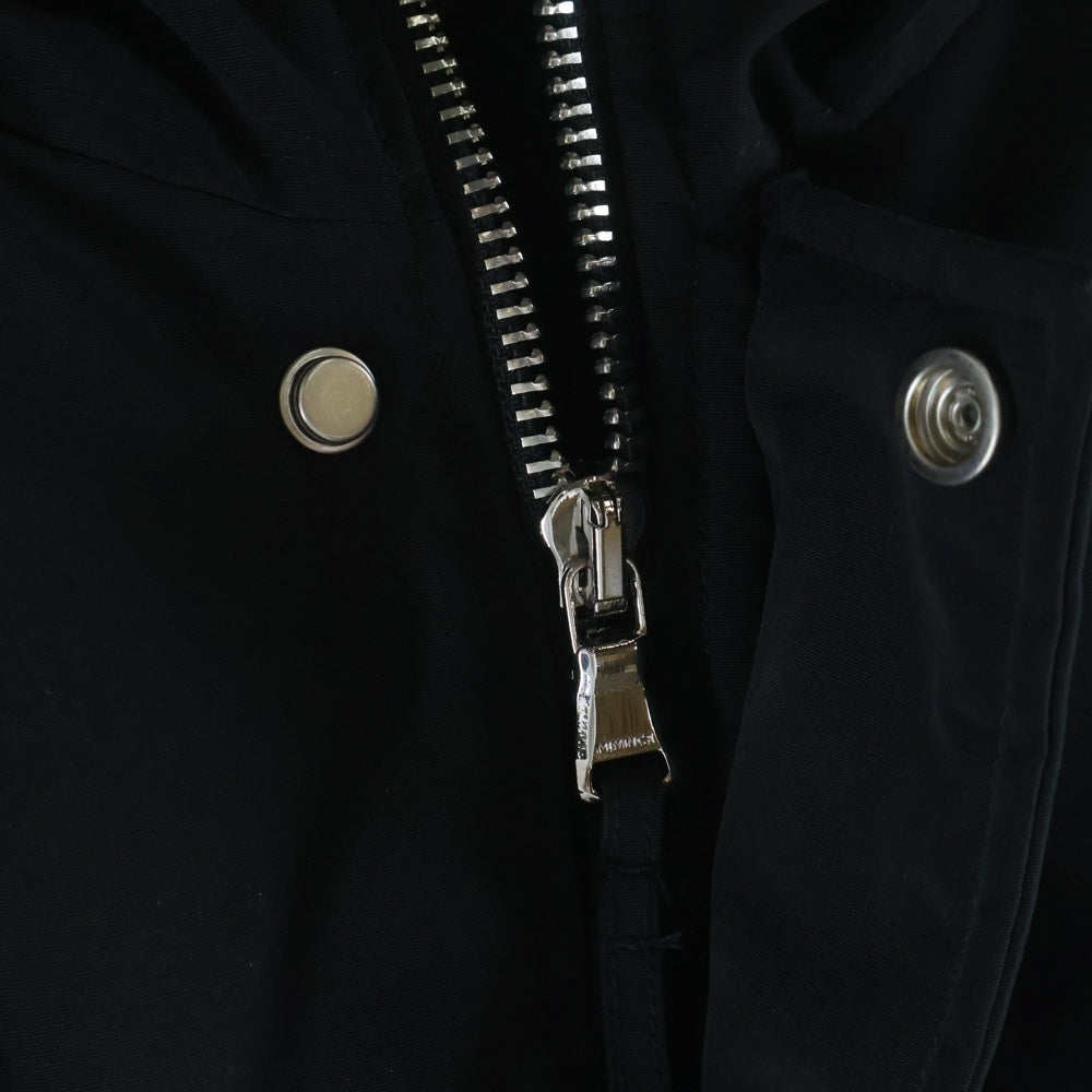 MLVINCE(メルヴィンス) N-2B JACKET フライトジャケット 中綿ジャケット ファー フード付 ブラック