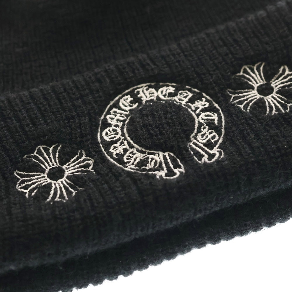 CHROME HEARTS(クロムハーツ) WOOL WATCH CAP CHプラスホースシューニットキャップ ビーニー帽子