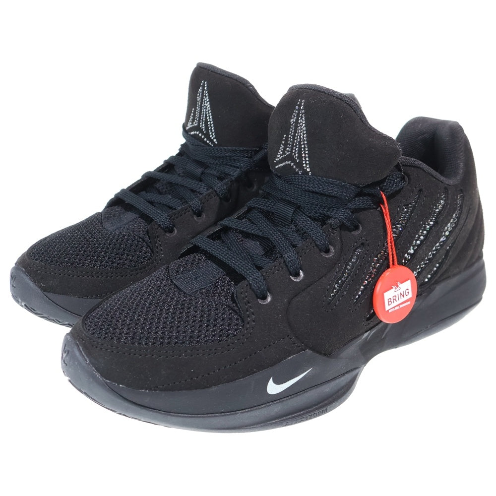 NIKE(ナイキ) JA 2 EP SCRATCH SWAROVSKI IB3860-001 ジャ 2 スワロフスキー ローカットスニーカー ブラック US7/25cm レディース