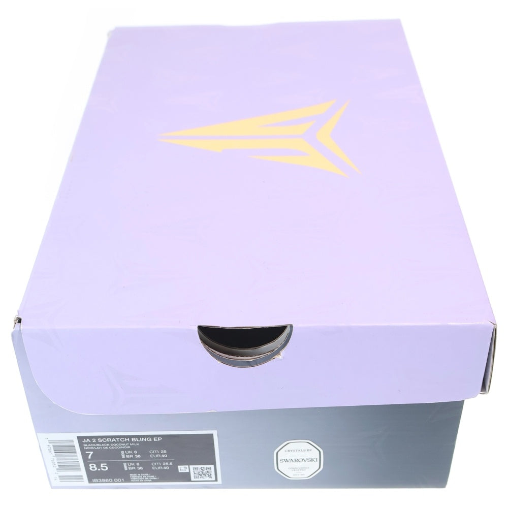 NIKE(ナイキ) JA 2 EP SCRATCH SWAROVSKI IB3860-001 ジャ 2 スワロフスキー ローカットスニーカー ブラック US7/25cm レディース